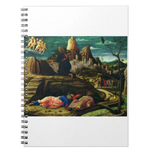 Jesus prays in the Garden of Gethsemane Notebook