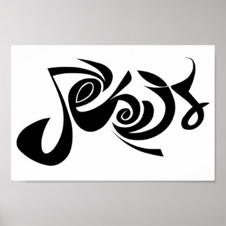"Jesus" print