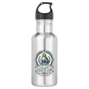Jesus Prophecy Eschatology Vintage Shirt Christian 532 Ml Water Bottle