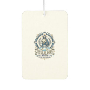 Jesus Prophecy Eschatology Vintage Shirt Christian Car Air Freshener