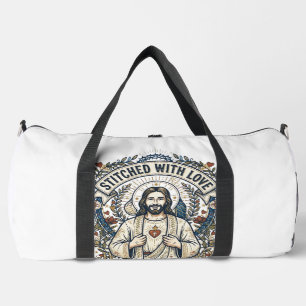 Jesus Prophecy Eschatology Vintage Shirt Christian Duffle Bag