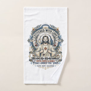 Jesus Prophecy Eschatology Vintage Shirt Christian Hand Towel