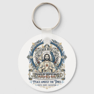 Jesus Prophecy Eschatology Vintage Shirt Christian Key Ring