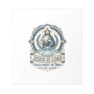 Jesus Prophecy Eschatology Vintage Shirt Christian Notepad