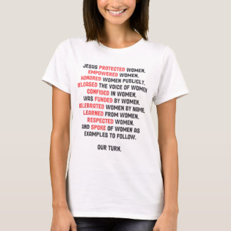 Jesus Protected Women Empowered Women Jesus Lover  T-Shirt