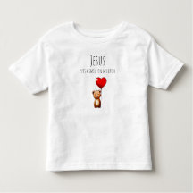 Jesus Puts A Smile On My Faith Toddler Tee