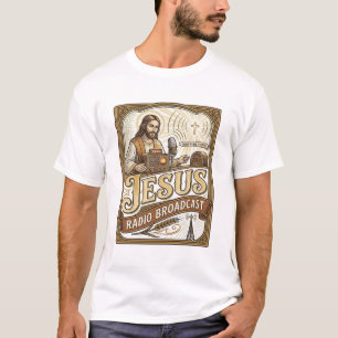 Jesus Radio Broadcast Jesus Radio Broadcast Christ T-Shirt