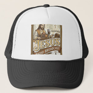 Jesus Radio Broadcast Jesus Radio Broadcast Christ Trucker Hat