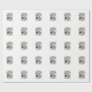 Jesus Railroad Ticket Journey Jesus Railroad Ticke Wrapping Paper