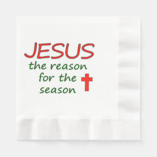 JESUS Reason for Season Napkin