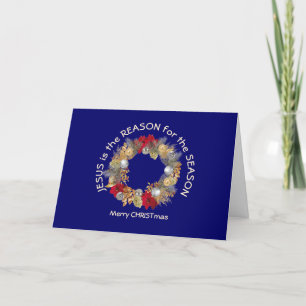 JESUS REASON For The SEASON Christmas Holiday Card