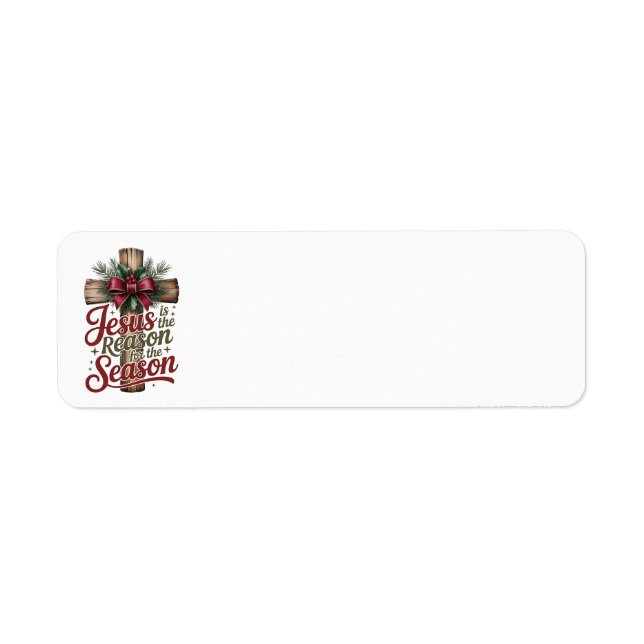 Jesus Reason Season Address Labels (Front)