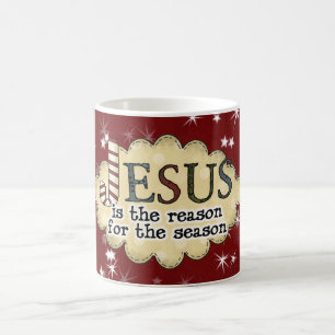 Jesus Reason Season Christmas Cup Mug