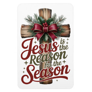Jesus Reason Season Magnet