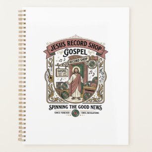 Jesus Record Shop Gospel Jesus Record Shop Christi Planner