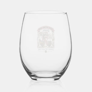 Jesus Record Shop Gospel Jesus Record Shop Christi Stemless Wine Glass