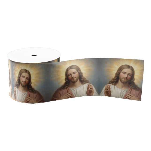 Jesus- Religious Occasions  Grosgrain Ribbon (Spool)