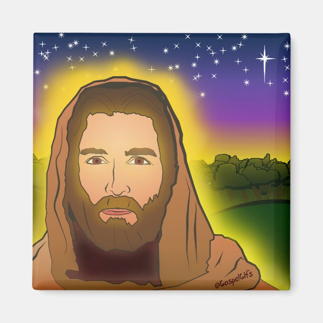 Jesus: Resurrection Morning Magnet (Front)