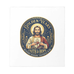Jesus Retirement Vintage Shirt Christian Notepad