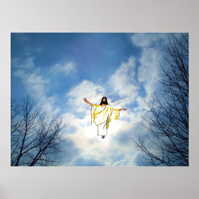 JESUS RETURNS  poster (Front)