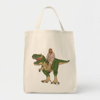 Jesus Riding T-Rex