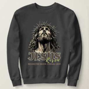 Jesus Risen - Jesus Christ Artistic Sweatshirt