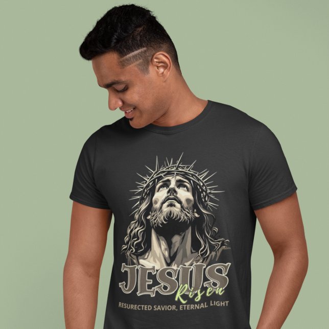 Jesus Risen - Jesus Christ Artistic  T-Shirt (Creator Uploaded)
