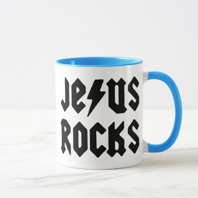 Jesus Rocks Mug (Right)