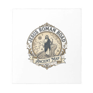 Jesus Roman Road Ancient Map Jesus Roman Road Anci Notepad