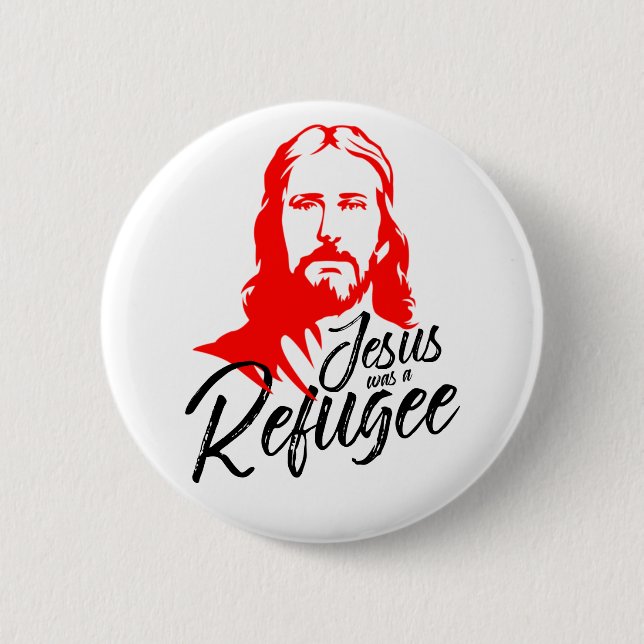 Jesus Round Button (Front)