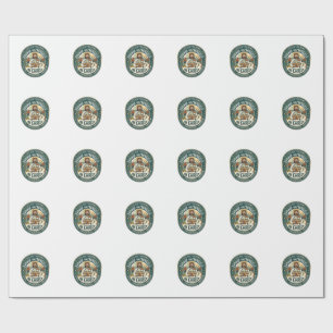 Jesus RV Camper Life Vintage Shirt Christian Graph Wrapping Paper