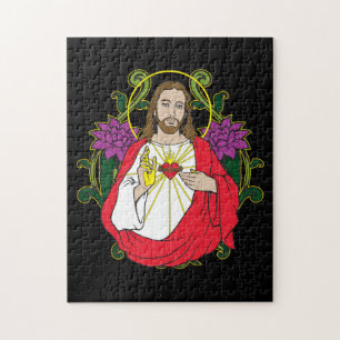 Jesus Sacred Heart Jigsaw Puzzle