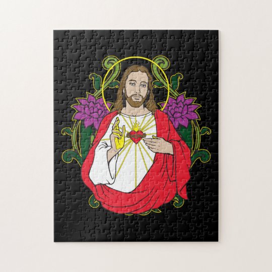 Jesus Sacred Heart Jigsaw Puzzle