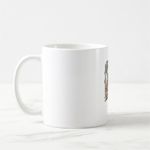 Jesus Safety Sign Warning Label Jesus Safety Sign Coffee Mug