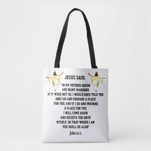 JESUS SAID     TOTE BAG