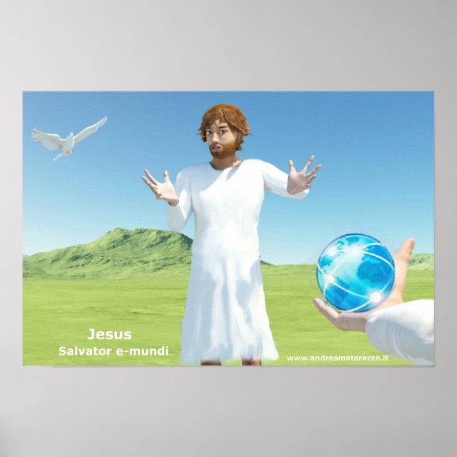 Jesus Salavator e - mundi   Poster (Front)