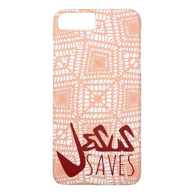 Jesus Saves Case-Mate iPhone Case (Back)