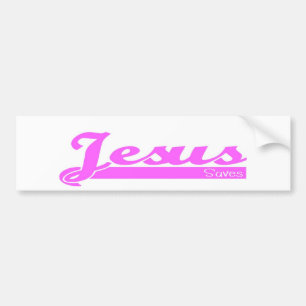 Jesus Saves christian gift Bumper Sticker