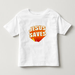 Jesus Saves christian gift Toddler T-Shirt