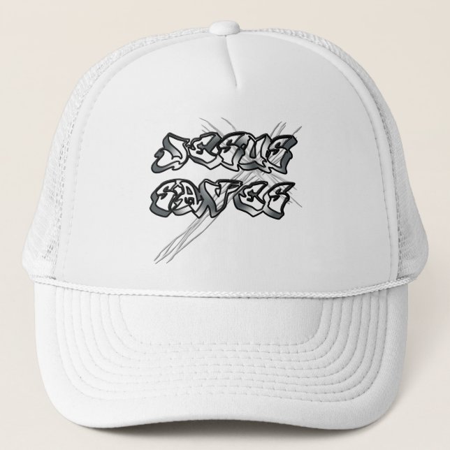 Jesus Saves Christian Trucker Hat (Front)