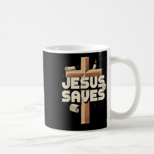 Jesus Saves Coffee Mug