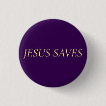 Jesus Saves Faith Quote on Royal Purple