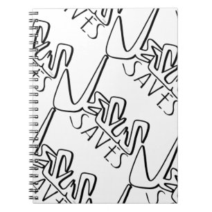 JESUS SAVES GRAFFITI  NOTEBOOK