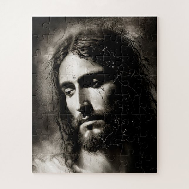 Jesus saves jigsaw puzzle (Vertical)