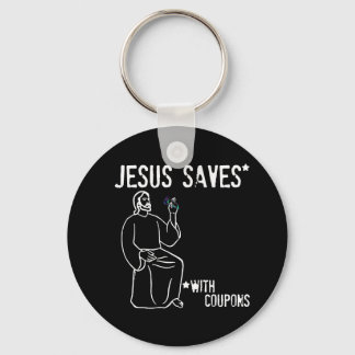 Jesus Saves Key Ring