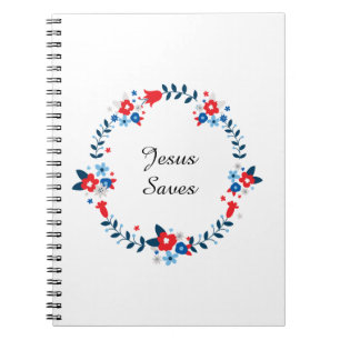 Jesus Saves Notebook