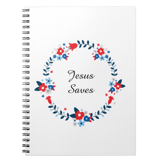 Jesus Saves Notebook (Front)