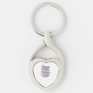 Jesus Saves Nurse Faith Shirt Design_1 Key Ring