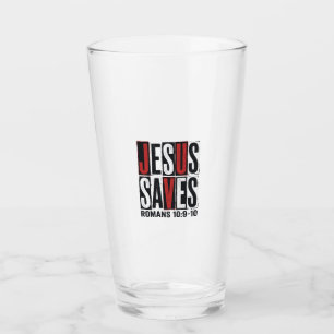 Jesus Saves Romans 10_9 Christian Vintage Shirt De Glass