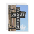 Jesus Saves Sign